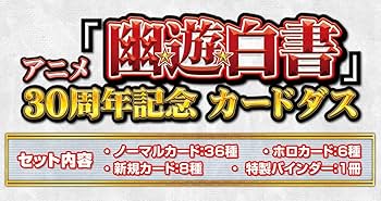 幽☆遊☆白書 カードバインダー&トレカセット 幽遊白書 トレーディングカードセット - メルカリ